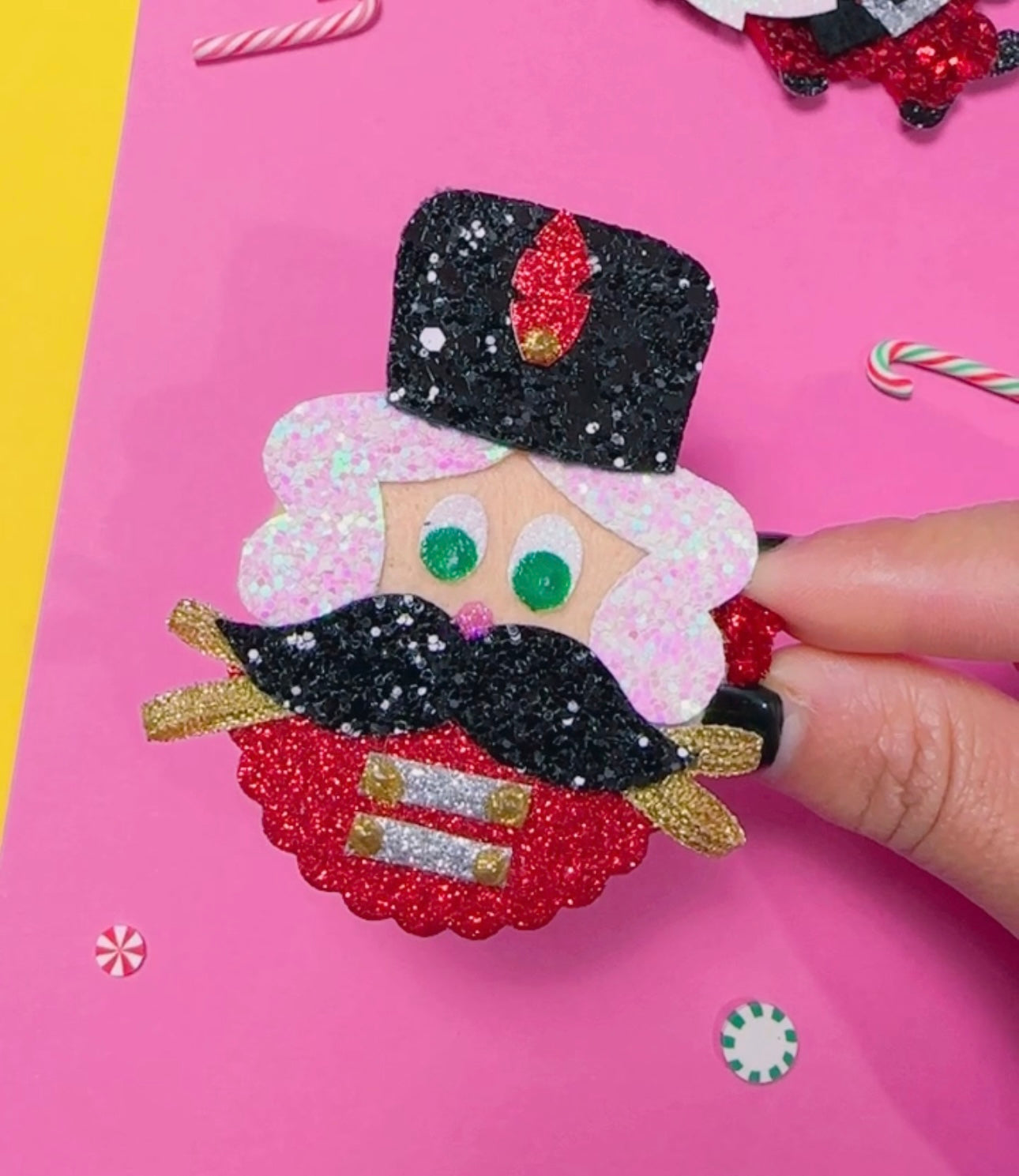 Nutcracker, Glitter Clip