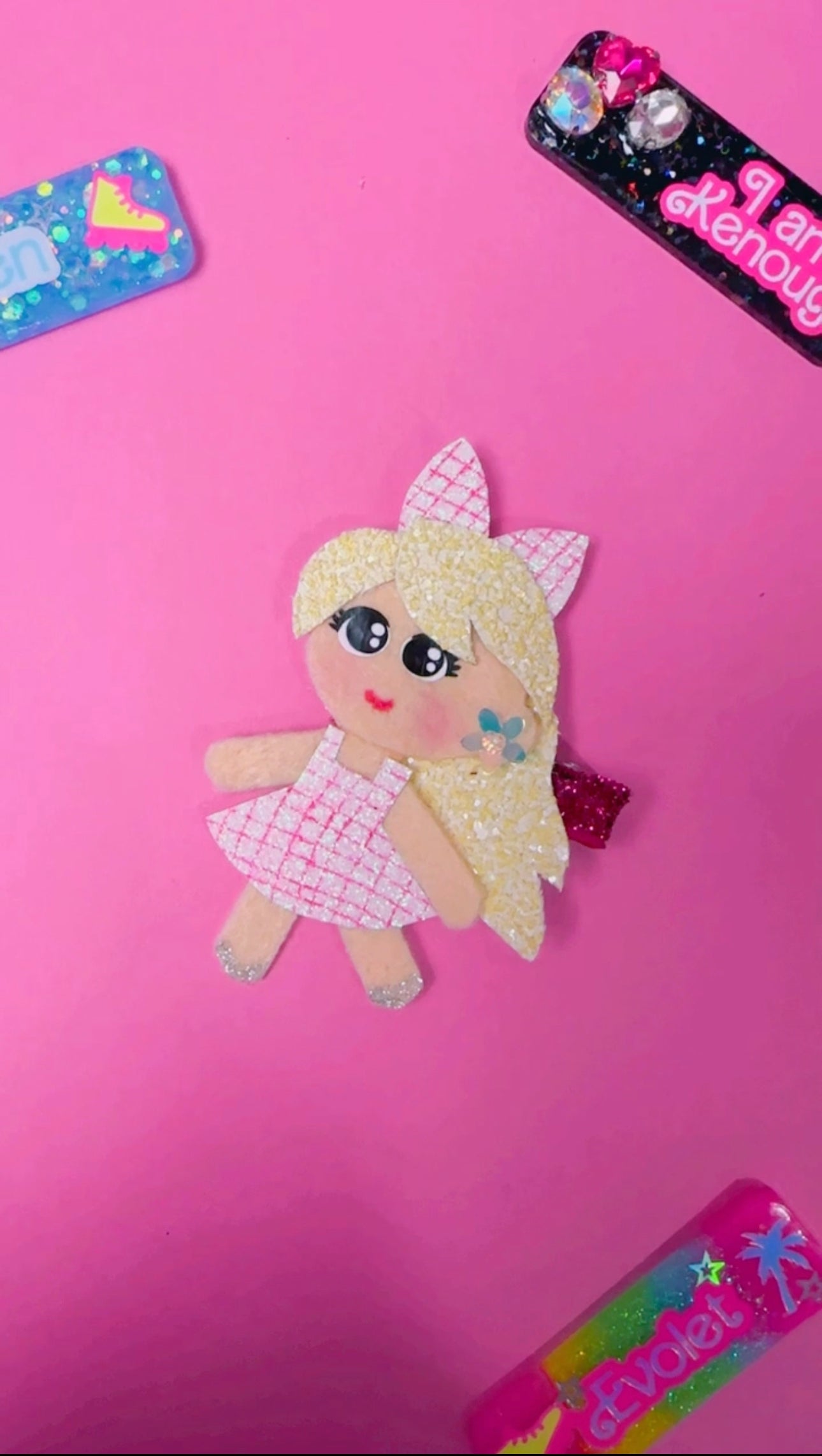 Barbie - Glitter Clip