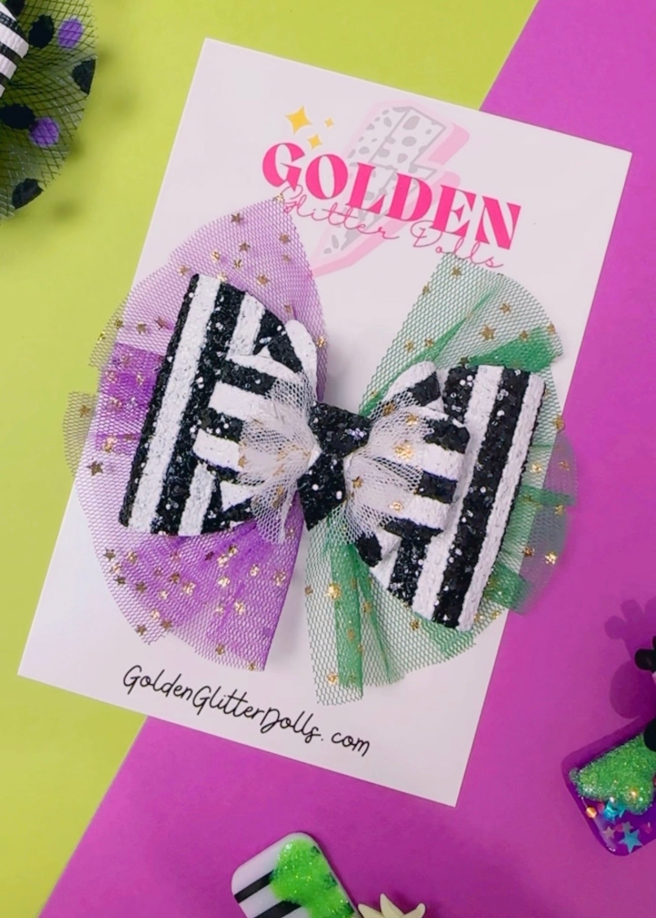 Beetle movie, Glitter bow