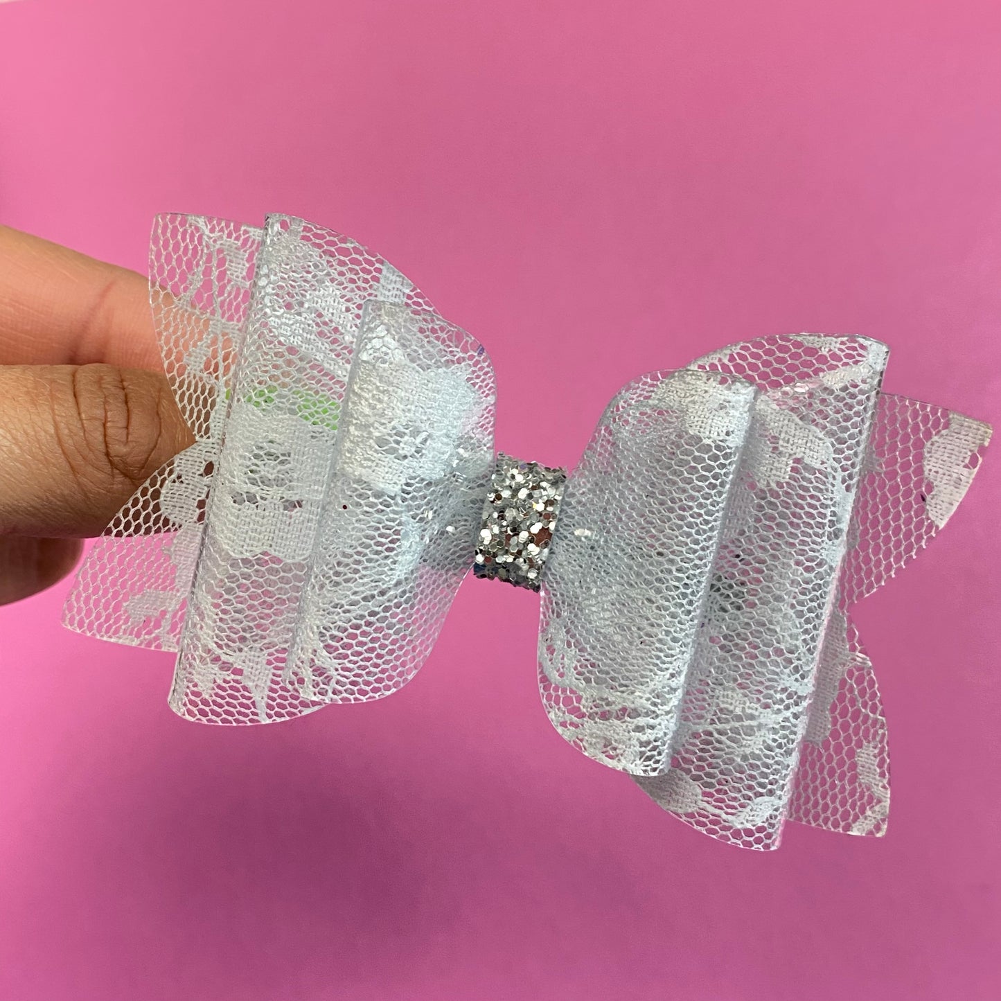 LACE Waterproof Bows (3 inch) (Choose One)