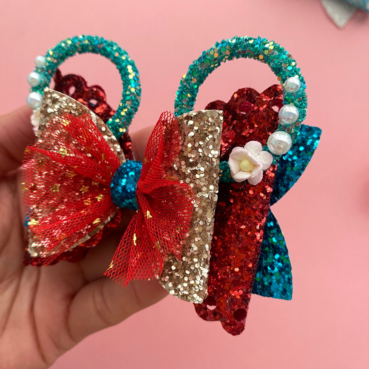 Moana- Mouse ears princess Hair bow