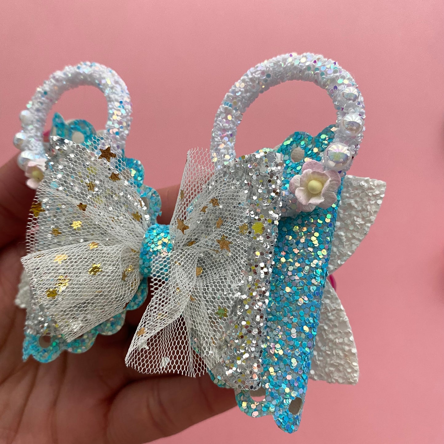 Cinderella- Mouse ears princess Hair bow