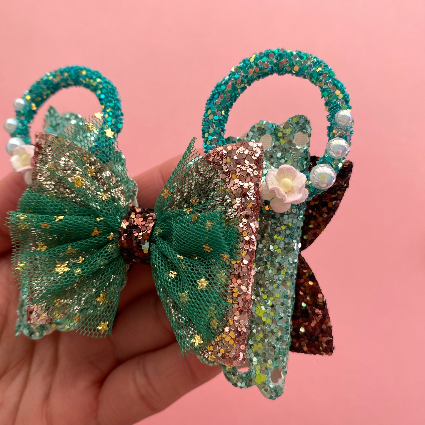 Pocahontas- Mouse ears princess Hair bow