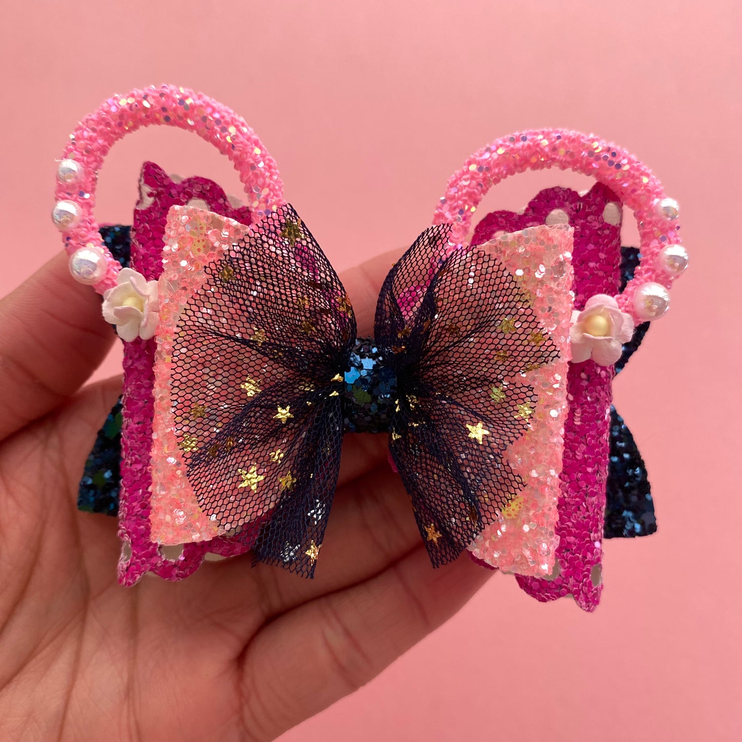 Mulan- Mouse ears princess Hair bow