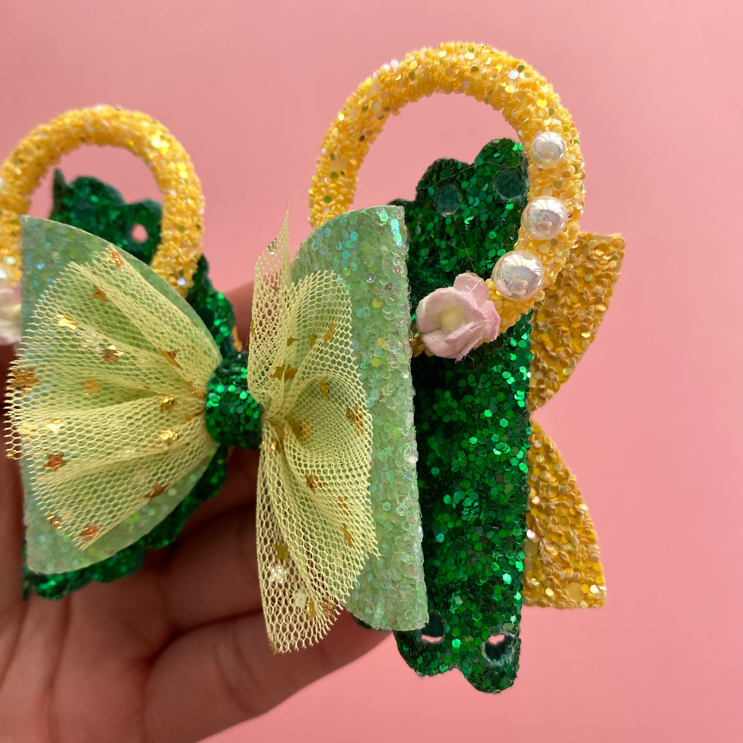 Tiana - Mouse ears princess Hair bow