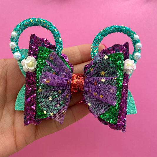 Ariel - Mouse ears princess Hair bow