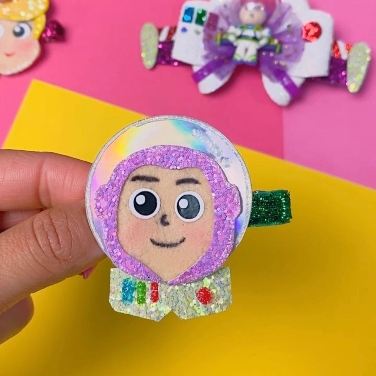 Toy Story - Glitter Clip, (Choose One)