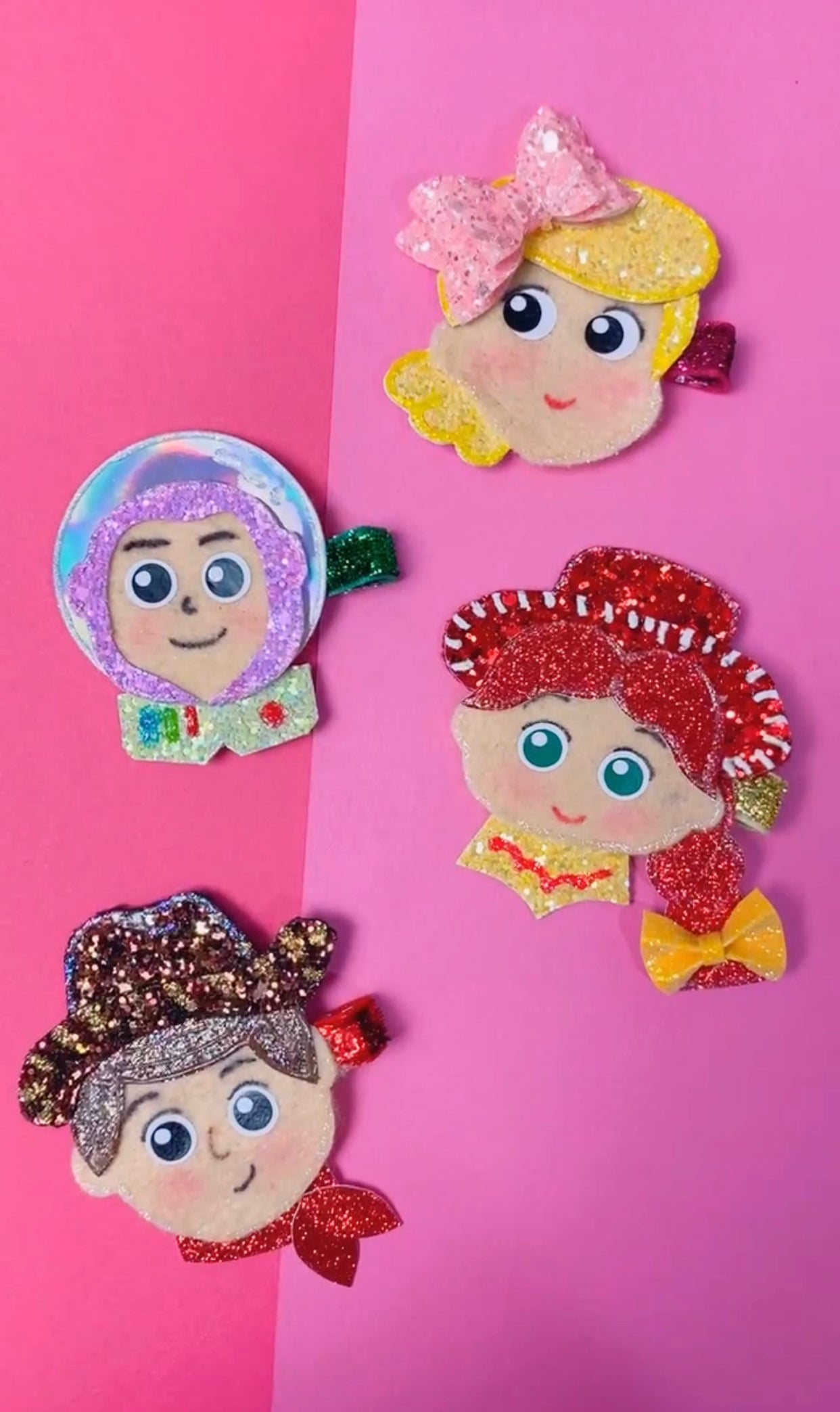 Toy Story - Glitter Clip, (Choose One)