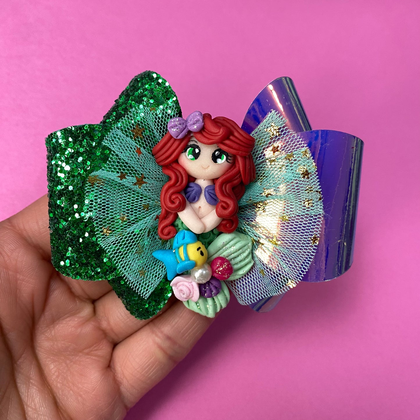 Ariel Clay Bow, (3 inches)